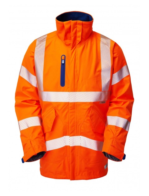 Leo Marisco High Performance Anorak Orange High Visibility